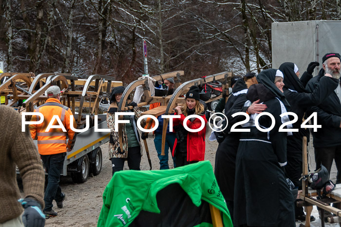 53. Hornschlittenrennen Partenkirchen, 06.01.2024