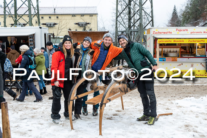 53. Hornschlittenrennen Partenkirchen, 06.01.2024