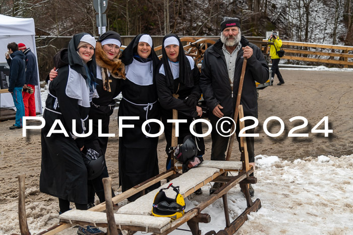 53. Hornschlittenrennen Partenkirchen, 06.01.2024