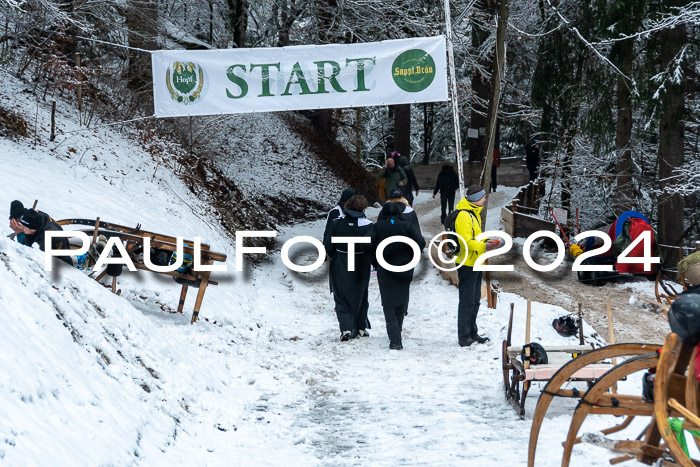 53. Hornschlittenrennen Partenkirchen, 06.01.2024