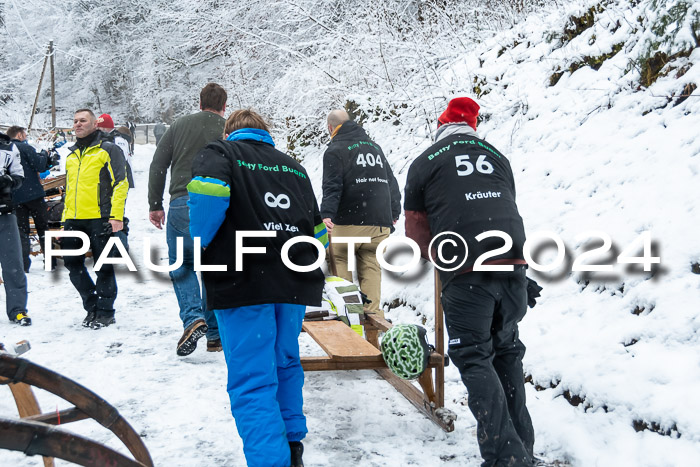 53. Hornschlittenrennen Partenkirchen, 06.01.2024