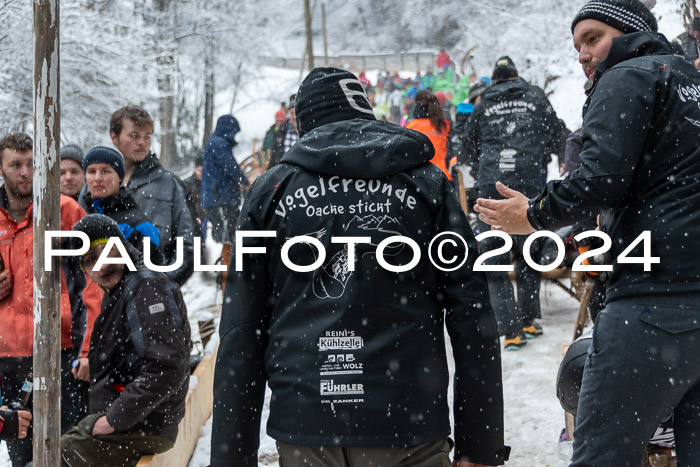 53. Hornschlittenrennen Partenkirchen, 06.01.2024