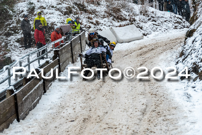 53. Hornschlittenrennen Partenkirchen, 06.01.2024