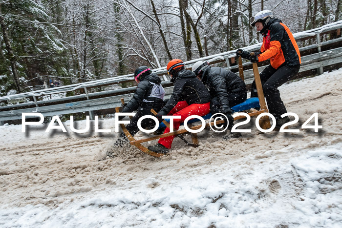 53. Hornschlittenrennen Partenkirchen, 06.01.2024