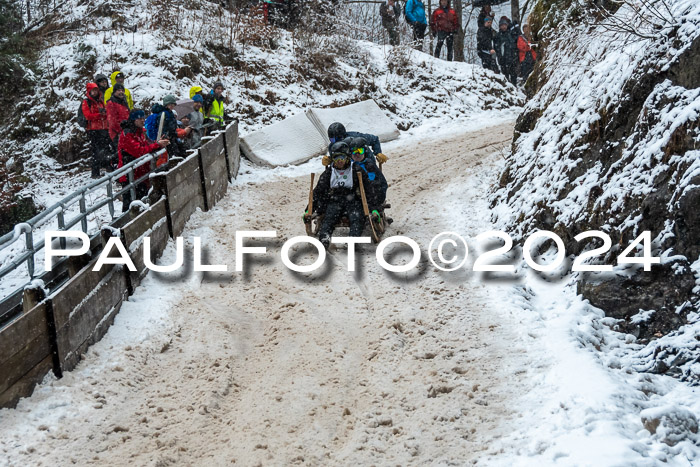 53. Hornschlittenrennen Partenkirchen, 06.01.2024