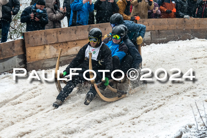 53. Hornschlittenrennen Partenkirchen, 06.01.2024