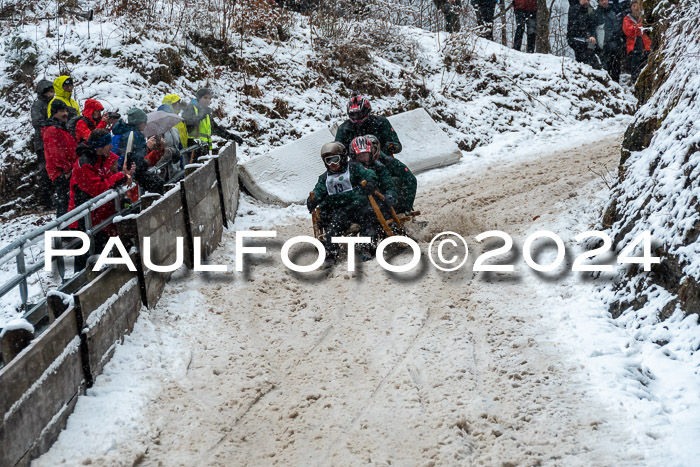 53. Hornschlittenrennen Partenkirchen, 06.01.2024