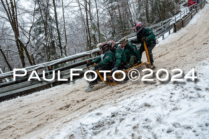 53. Hornschlittenrennen Partenkirchen, 06.01.2024