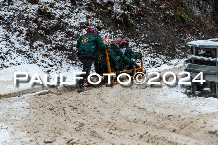 53. Hornschlittenrennen Partenkirchen, 06.01.2024