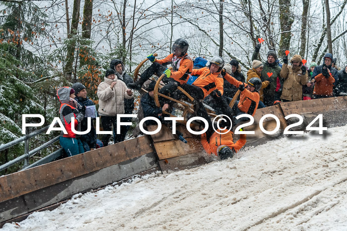 53. Hornschlittenrennen Partenkirchen, 06.01.2024