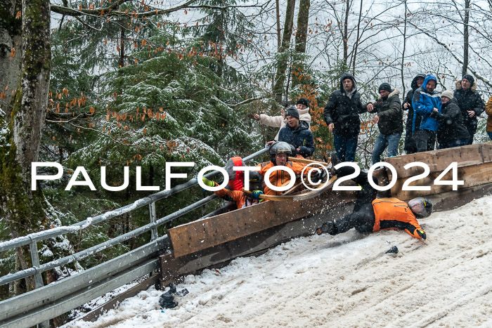 53. Hornschlittenrennen Partenkirchen, 06.01.2024