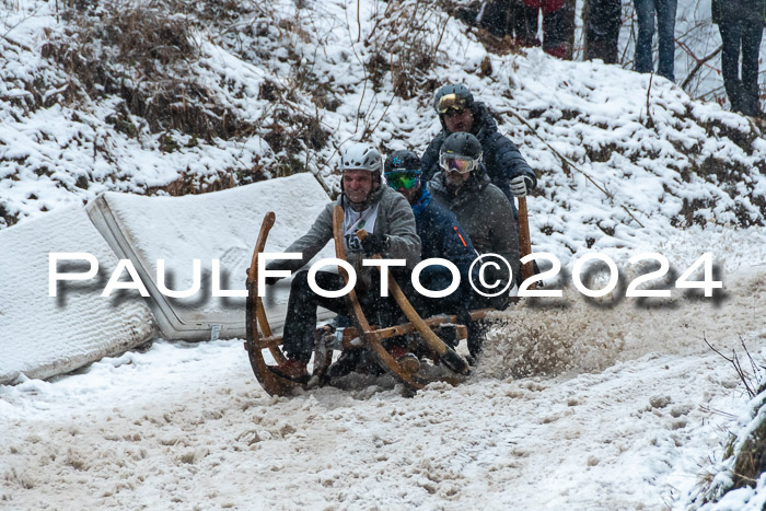 53. Hornschlittenrennen Partenkirchen, 06.01.2024