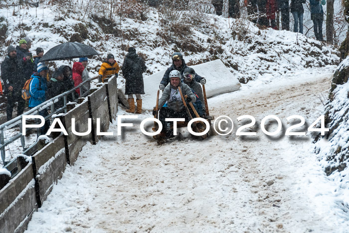 53. Hornschlittenrennen Partenkirchen, 06.01.2024