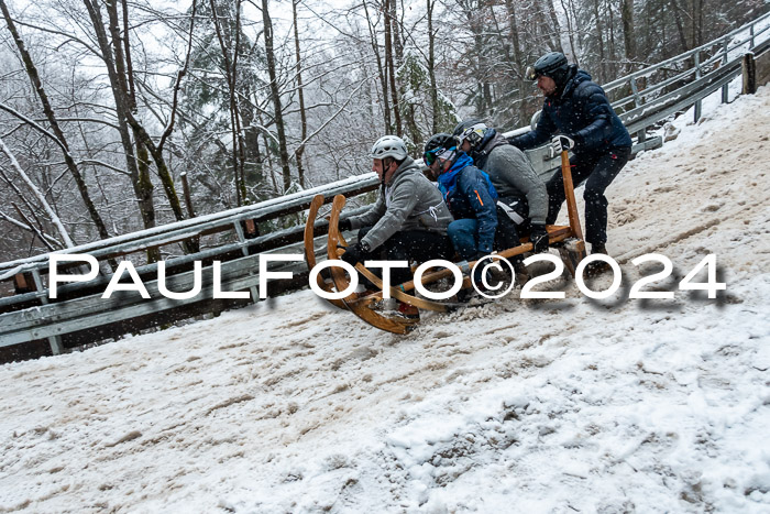 53. Hornschlittenrennen Partenkirchen, 06.01.2024