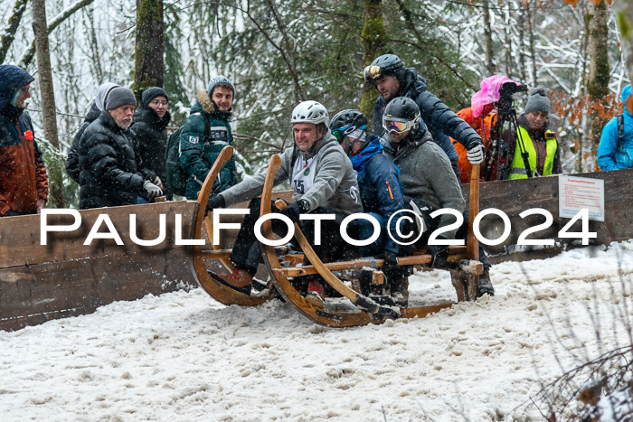 53. Hornschlittenrennen Partenkirchen, 06.01.2024