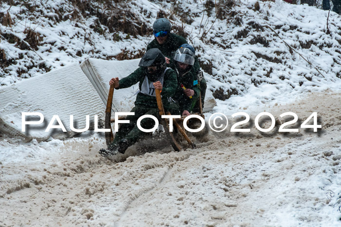 53. Hornschlittenrennen Partenkirchen, 06.01.2024