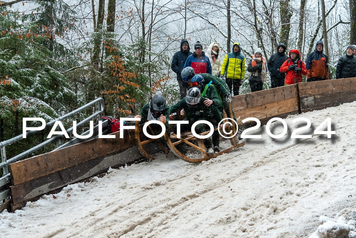 53. Hornschlittenrennen Partenkirchen, 06.01.2024