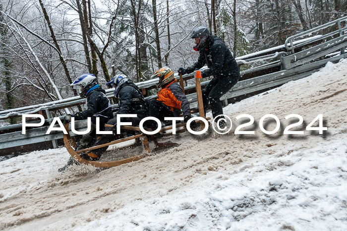 53. Hornschlittenrennen Partenkirchen, 06.01.2024