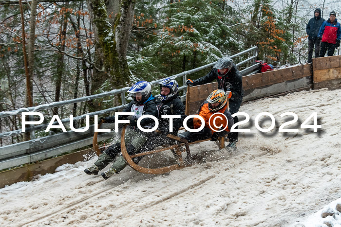 53. Hornschlittenrennen Partenkirchen, 06.01.2024