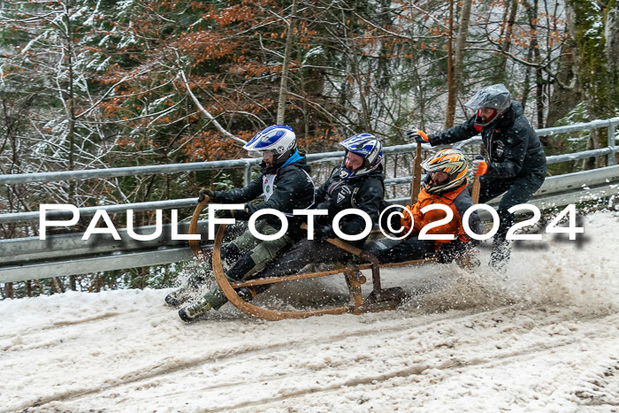 53. Hornschlittenrennen Partenkirchen, 06.01.2024