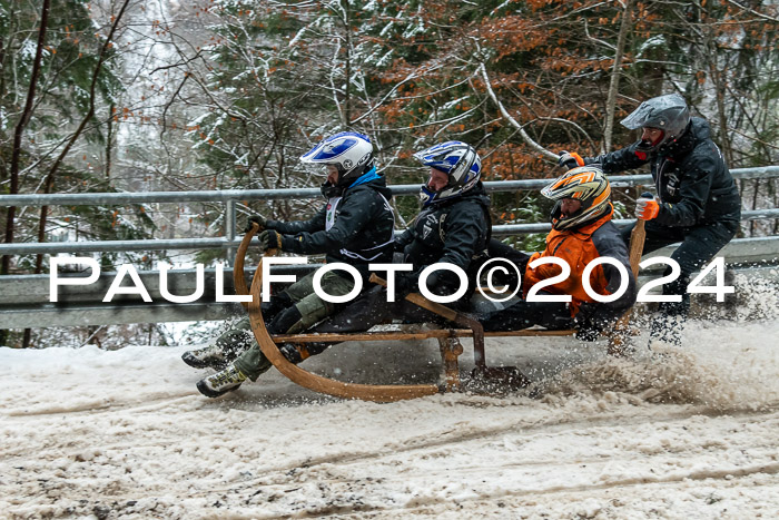 53. Hornschlittenrennen Partenkirchen, 06.01.2024