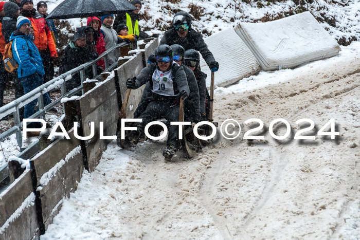 53. Hornschlittenrennen Partenkirchen, 06.01.2024