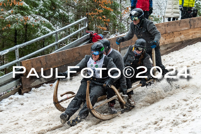 53. Hornschlittenrennen Partenkirchen, 06.01.2024