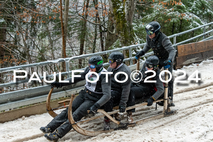 53. Hornschlittenrennen Partenkirchen, 06.01.2024