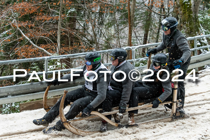 53. Hornschlittenrennen Partenkirchen, 06.01.2024