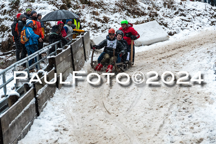 53. Hornschlittenrennen Partenkirchen, 06.01.2024