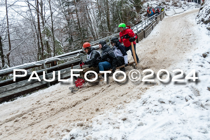 53. Hornschlittenrennen Partenkirchen, 06.01.2024