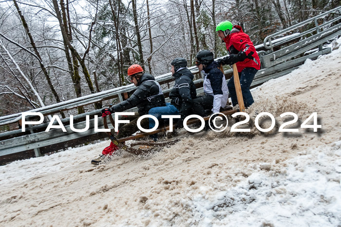 53. Hornschlittenrennen Partenkirchen, 06.01.2024