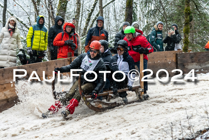 53. Hornschlittenrennen Partenkirchen, 06.01.2024