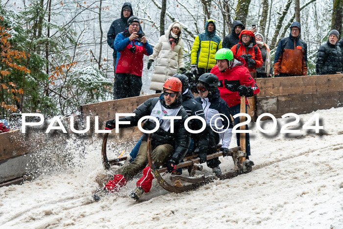 53. Hornschlittenrennen Partenkirchen, 06.01.2024