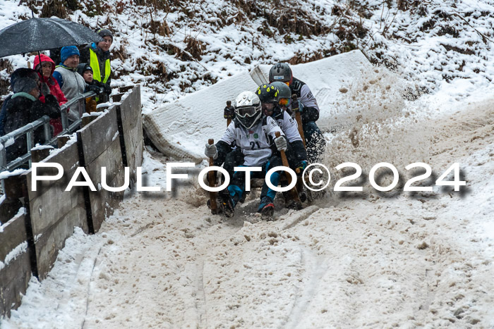 53. Hornschlittenrennen Partenkirchen, 06.01.2024