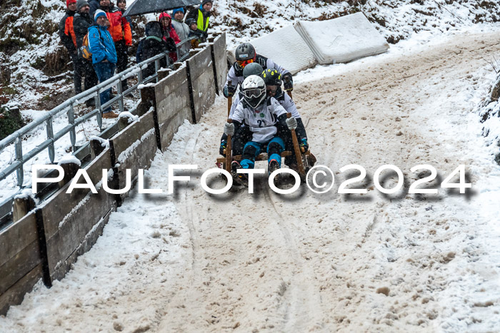 53. Hornschlittenrennen Partenkirchen, 06.01.2024