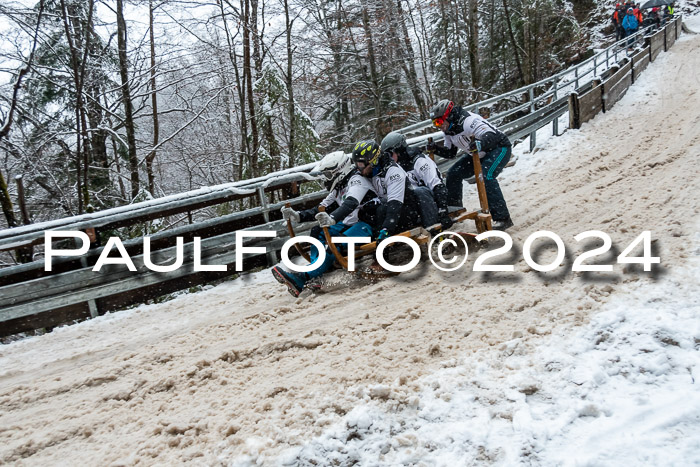 53. Hornschlittenrennen Partenkirchen, 06.01.2024