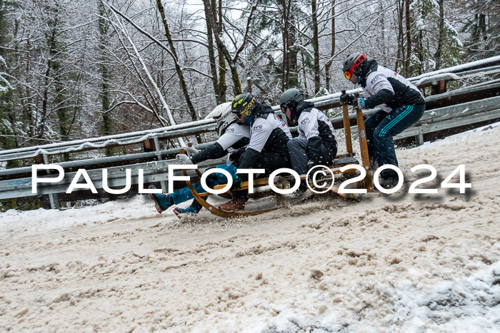 53. Hornschlittenrennen Partenkirchen, 06.01.2024