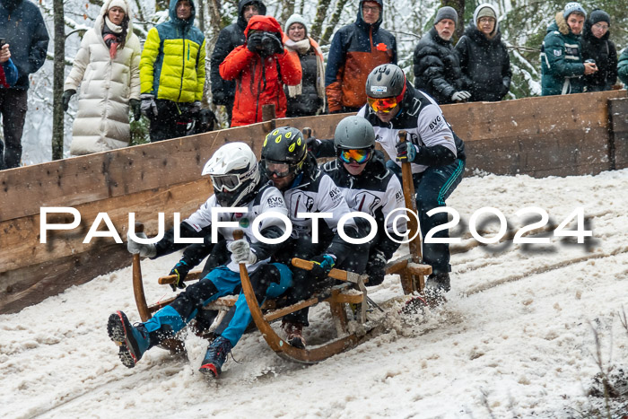 53. Hornschlittenrennen Partenkirchen, 06.01.2024