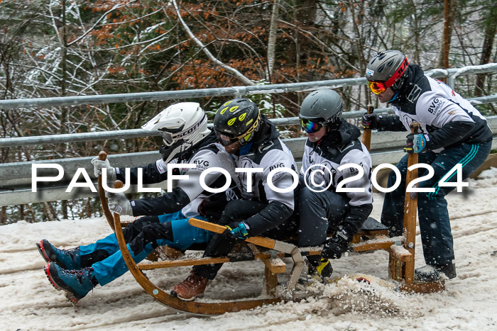 53. Hornschlittenrennen Partenkirchen, 06.01.2024