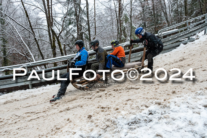 53. Hornschlittenrennen Partenkirchen, 06.01.2024