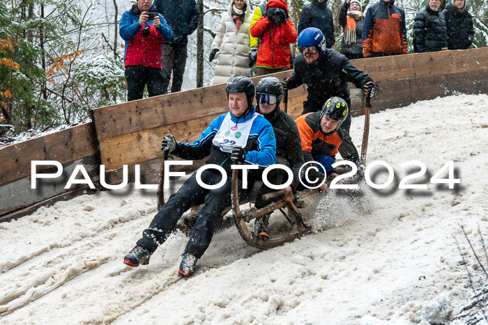 53. Hornschlittenrennen Partenkirchen, 06.01.2024