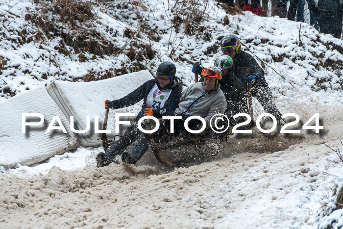 53. Hornschlittenrennen Partenkirchen, 06.01.2024