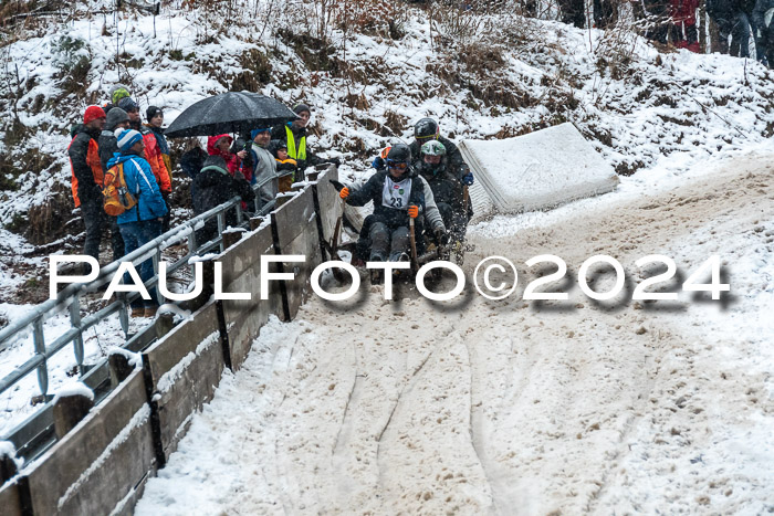 53. Hornschlittenrennen Partenkirchen, 06.01.2024