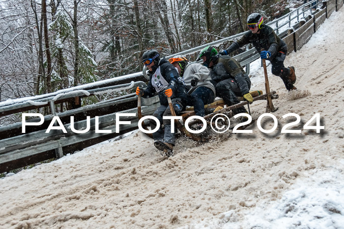 53. Hornschlittenrennen Partenkirchen, 06.01.2024