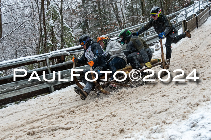 53. Hornschlittenrennen Partenkirchen, 06.01.2024