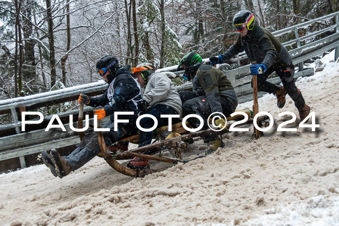 53. Hornschlittenrennen Partenkirchen, 06.01.2024