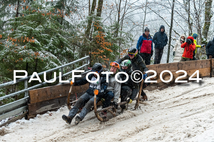 53. Hornschlittenrennen Partenkirchen, 06.01.2024