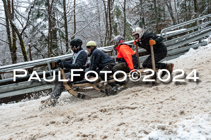 53. Hornschlittenrennen Partenkirchen, 06.01.2024