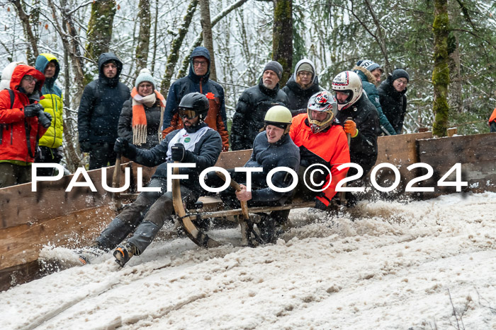 53. Hornschlittenrennen Partenkirchen, 06.01.2024